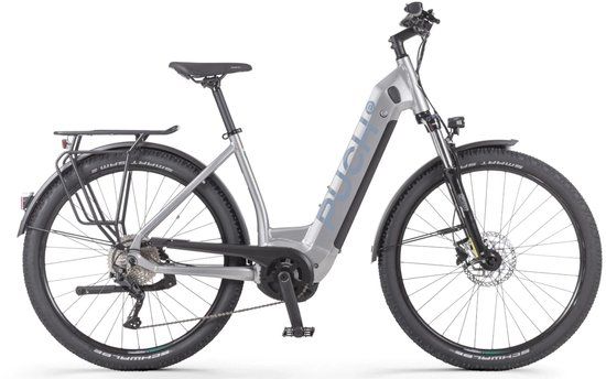 Puch E-Maxi S+ Active Plus 500 Elektrische Fiets Mat Antraciet