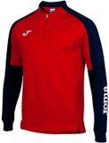 Joma Eco Championship Sweatshirt Met Halve Rits Rood 9-10 Years Jongen