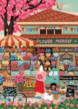 Pieces & Peace Flower Market Puzzle 1500 pièces