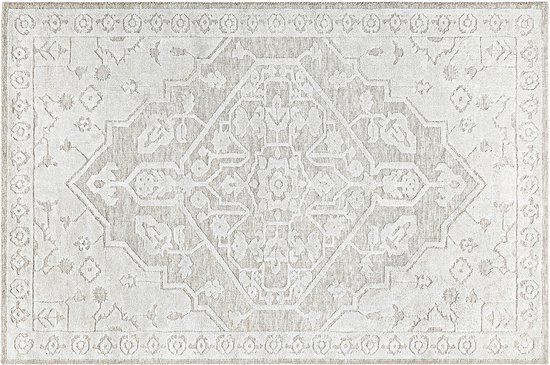 LOBERON Vloerkleed Armidale crème/grijs