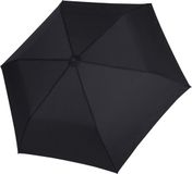 Doppler Zero Magic Uni Simply Black Zwart Paraplu