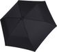Doppler Zero Magic Uni Simply Black Zwart Paraplu