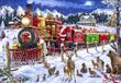 Bluebird Puzzle kerstpuzzel Santa Express Usa - 1000 stukjes