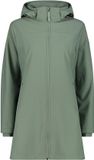 CMP Softshell Parka Dames Groen Polyester Maat 38