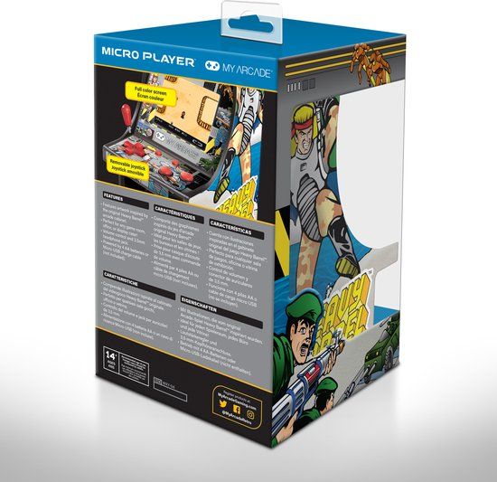 My Arcade Retro Mini Arcade Machine - Heavy Barrel - DGUNL-3205