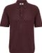 WE Fashion Heren regular fit polo met opengewerkt structuur