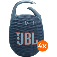 JBL Clip 5 - 4-pack - Blauw
