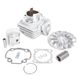Cilinderkit Airsal Cilinderkit Alu-Sport 70cc voor Suzuki AC, zonder cilinderkop, incl. riemschijf