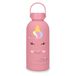 Movom Enjoy roestvrij stalen fles roze 6,5 x 18,5 x 6,5 cm