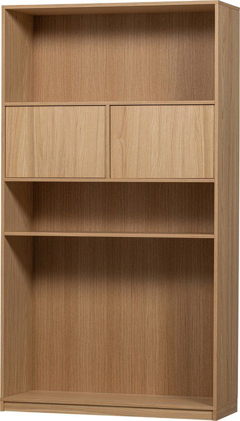 vtwonen Modulair Bovenkast - Eikenhout Fineer - Naturel - 199x110x40cm