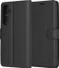 Techsuit Hoesje geschikt voor Samsung Galaxy S24 Plus - Leather Folio Book Wallet Case - Zwart