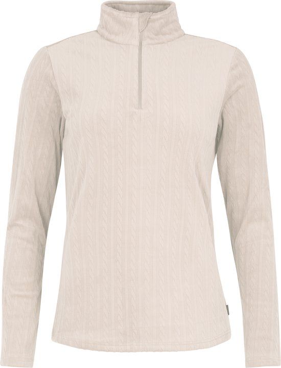 Protest PRTGAIL Dames Top Met 1/4 Ritssluiting - Kitoffwhite - L