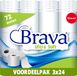 Brava - Ultra Soft Toiletpapier - 72 Rollen