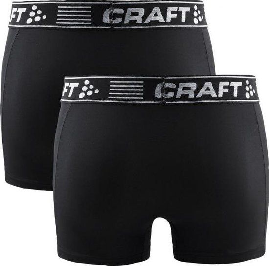Craft Greatness Boxer 3-Inch 2Pack Sportonderbroek Heren - Zwart - Maat S