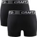 Craft Greatness Boxer 3-Inch 2Pack Sportonderbroek Heren - Zwart - Maat S
