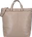 LIEBESKIND BERLIN Leren Schoudertas Shopper Elvira Lamb SF Verna Tote Stone Taupe