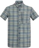 Regatta Heren anti-insect reisshirt met korte mouwen Blauw M
