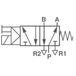 IMI NORGREN Válvula neumática operada mecánicamente V51B517A-A213J 24 V/DC Aluminio NBR 1 pieza