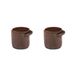 Serax - Tasse à expresso Out of line - Marron - grès émaillé - Designer Uncharted