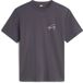 Tommy Hilfiger Tommy Jeans T-shirt Tjm Rlx Novelty Ss Tee Dm0dm23190 Pt2 Washed Black Mannen Maat - M