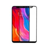 Displaybeschermfolie Xiaomi Displaybeschermfolie van gehard glas voor Xiaomi Mi 8 / Mi 8 Pro (Full 3D, zwart)