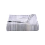 Tommy Bahama Sandy Shore Streep Deken, Katoen, Beige, Queen