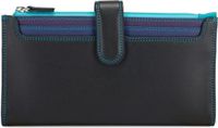 Mywalit Continental Portemonnee Leder 20 cm - Dames - Horizontaal - black-pace