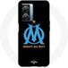 Olympique de Marseille Maniacase Hoesje Oppo A77 5G logo zwart en wit