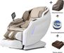 Relif™ Comfortbron Massagestoel Elektrisch, Lichaamsscan, SL-Track, Thai Stretch, Zero Gravity, Wit