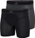 Adidas Sportswear Boxer Brief (2PK) - Active Micro Vent - Men's Underwear - Black, Grey