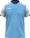 Jako Dynamic T-Shirt Heren - Hemelsblauw / Wit / Marine | Maat: 3XL