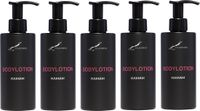 Claudius Cosmetics B.V. Bodylotion Hamam 300 ml - met pomp - zwarte fles - set van 5 stuks