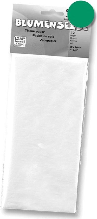 Folia Zijdepapier Donker Groen A4 20 g/m²