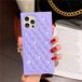 Oynyiqi Luxe Glitter Vierkante Diamanten Telefoon Case Voor iPhone 13 Pro Max 12 Mini 11 X XS MAX XR 7 8 Plus SE2 Mode Zachte TPU Achterkant, Lavendel, voor iPhone SE 2020