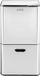 Luzzo® Kansas Push Poubelle 63 litres Séparation des déchets 4 compartiments - Argent