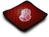 Geronimo Dice Tray - Roller Red