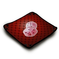 Geronimo Dice Tray - Roller Red