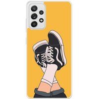 Samsung Galaxy A52 Sneakers Verstevigd hoesje met sublimatie bedrukking