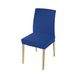 Italian Bed Linen 1 paar bi-elastische stoelhoezen met rugleuning, mooi, elektrisch blauw