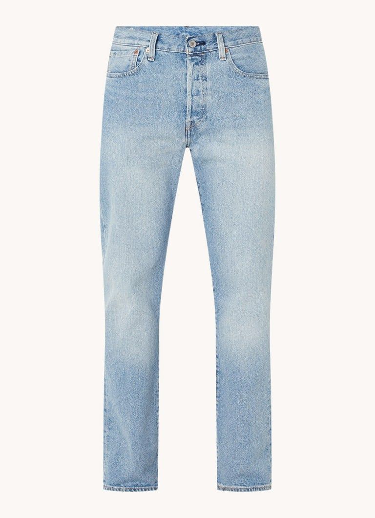 Levi's 501 Straight Leg Jeans - Light Wash