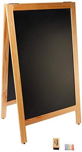 Lacor 39164 menu tafel 65 x 115 cm, zwart