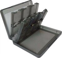 24 Slots Plastic Kaartbehuizing / Houder voor Nintendo Switch Kaarten - Zwart