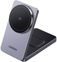 UGREEN MagFlow Qi2 2-in-1 15W Draadloze Oplader
