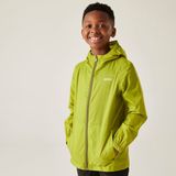 Regatta Jas Kinderen Waterdicht Lichtgewicht Groen Polyester Unisex 104