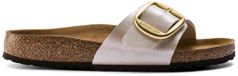 Birkenstock Madrid Sandales à Grande Boucle Or EU 37