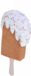 Christmas Decoration Koopman International Christmas decorations Kersthanger - ijsje - bruin - 18 cm - kunststof - ornamenten - Kerstboomversiering