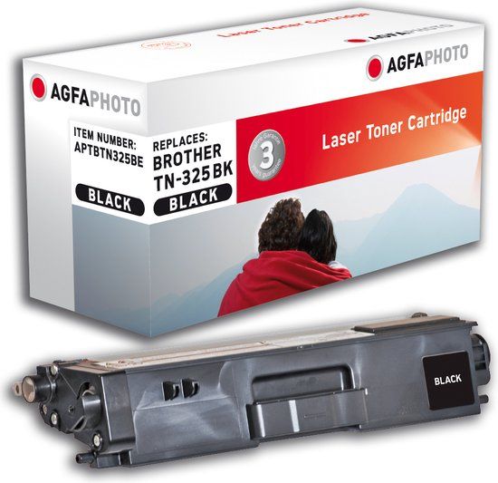 AgfaPhoto APTBTN325BE tonercartridge Zwart 1 stuk(s)