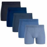 Björn Borg boxershorts cotton stretch 5-pack blauw ton-sur-ton