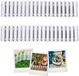 Dailygoody - Clôture flexible - Clôture miniature - Blanc