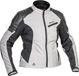 Halvarssons Solberg, veste textile imperméable pour femmes, couleur: Gris Clair/Noir, taille: 46